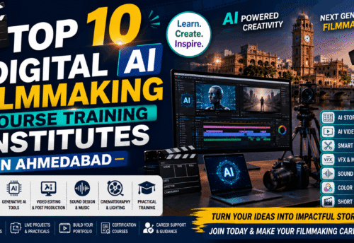 Top 10 Digital AI Filmmaking Course Training Institutes in Ahmedabad