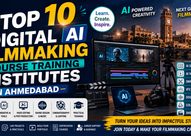 Top 10 Digital AI Filmmaking Course Training Institutes in Ahmedabad