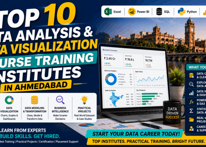 Top 10 Data Analysis & Data Visualization Courses Training Institutes in Ahmedabad
