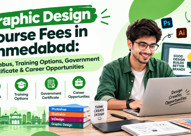 Graphic Design Course Fees in Ahmedabad: Syllabus, Training Options, Government Certificate & Career Opportunities